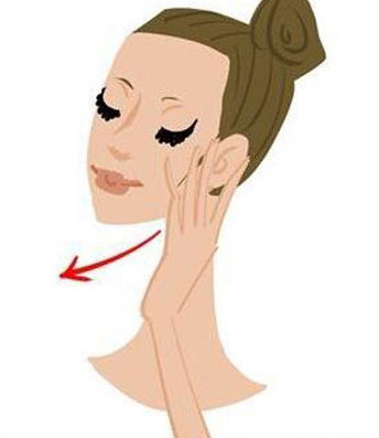 3步瘦脸按摩操 快速变身尖脸美女