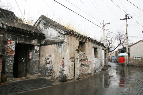 北京崇文区薛家湾胡同39号钱氏宗祠(摄于2007年.