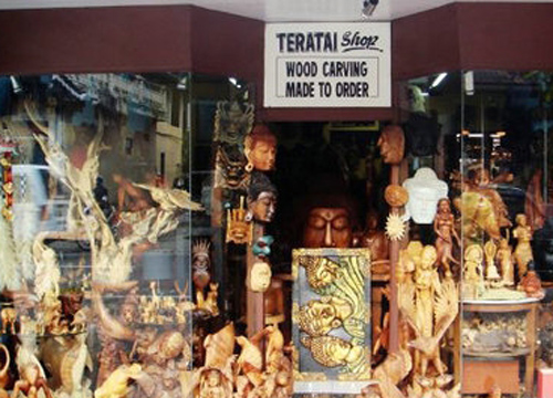 巴厘岛 木雕之乡的特色工艺